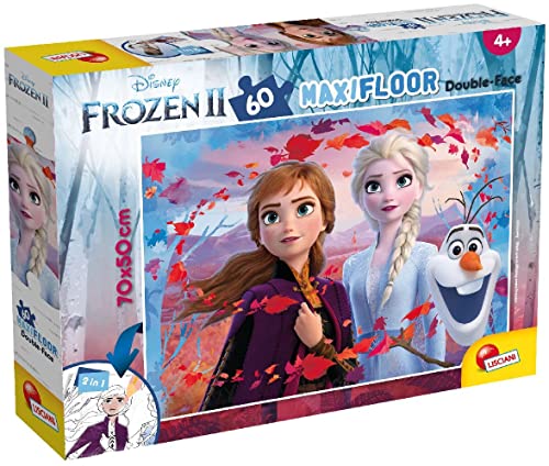 Lisciani 72286 Eiskönigin Disney Frozen, Puzzle Disney Cars 60 Teile Kinder ab 4 Jahren von Liscianigiochi