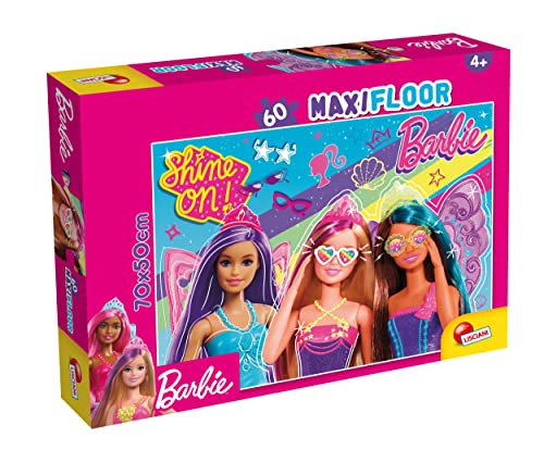 Liscianigiochi 99450 MAXIFLOOR, Barbie Puzzle 60 Teile von Liscianigiochi