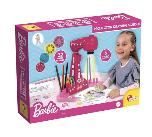 Lisciani - Barbie Projector Drawing School - Lernspielzeug zum Nachzeichnen und Ausmalen für Kinder ab 4 Jahren - Kreatives LED-Zeichen-Set - Aktivitäten ohne Bildschirme oder Tablets Lisciani - Barbie Projector Drawing School - Lernspielzeug zum Nachzeichnen und Ausmalen für Kinder ab 4 Jahren - Kreatives LED-Zeichen-Set - Aktivitäten ohne Bildschirme oder Tablets von Liscianigiochi
