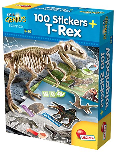 Lisciani Dino 100 Stickers T-Rex. I'm a Genius von Liscianigiochi