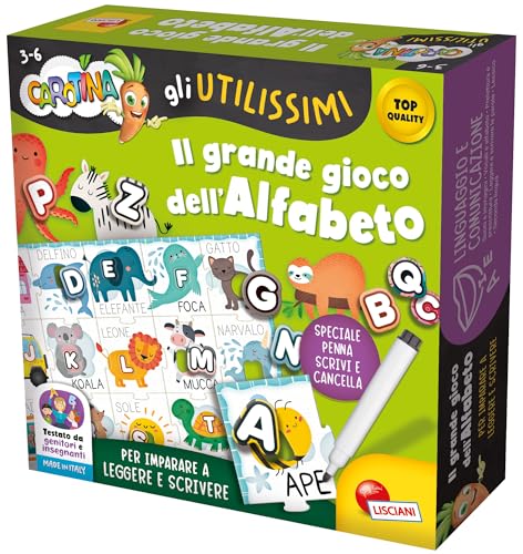 Lisciani Giochi - Carotina Il Grande gioco del Alphabet von Liscianigiochi