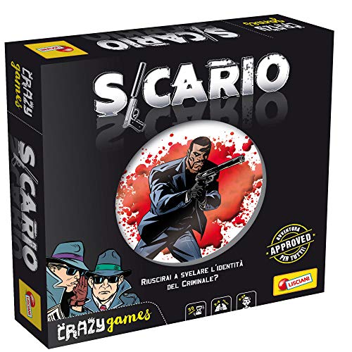 Liscianigiochi 86368 Crazy Games Sicario Sicarius Gesellschaft Spiel, Mehrfarbig von Liscianigiochi