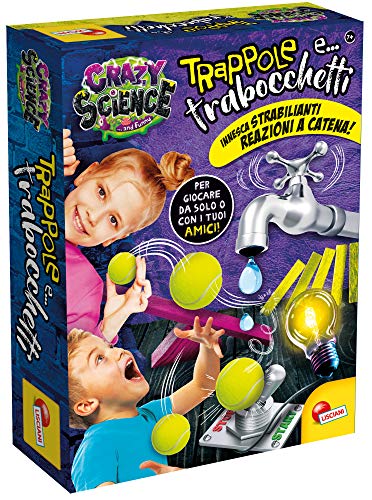 Liscianigiochi 86313 Crazy Science Labor dei Fangs Mini Wissenschaftliches Spiel, Mehrfarbig von Liscianigiochi