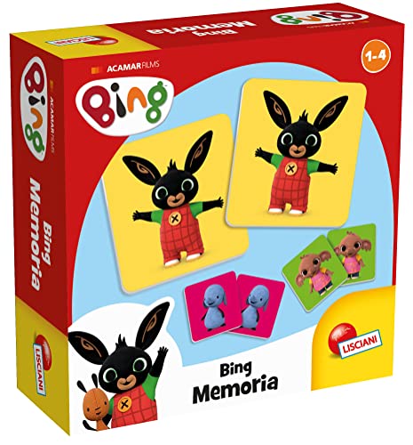 Liscianigiochi 95230 Games, Bing Memory, Nicht Zutreffend von Liscianigiochi