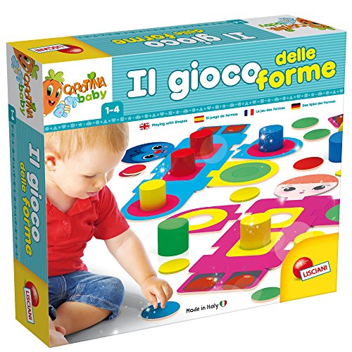 Liscianigiochi Spiel Carotina Baby Cree, Geometrische Formen, 58525 von Liscianigiochi