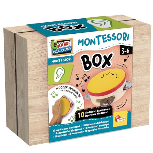 Liscianigiochi - Montessori Box: Hören - Sensorisches Hörkit für Kinder ab 3 Jahren - Entdeckung der Klänge - Auditives Erwachen - Bildungsspiel - Sinneserweckung von Liscianigiochi