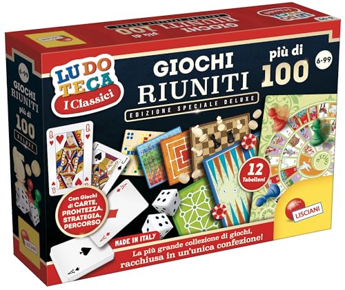 Liscianigiochi - Schachtel mit 100 Deluxe, Mehrfarbig, 68791 von Liscianigiochi