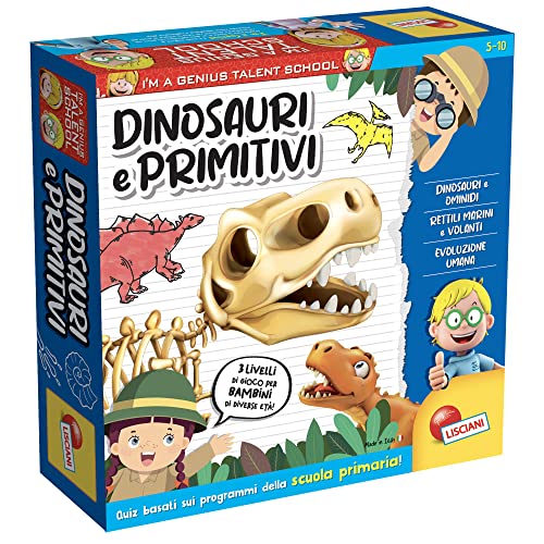 Lisciani I'm Spiele in Genius TS Dinosaurier und Primitivi, 100507 von Liscianigiochi