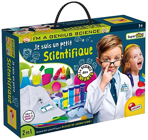 Lisciani – I'm a Genius Science – Je Suis un Petit Scientific – Wissenschaftliches und Lernset – Experimente – Laborkittel – für Kinder ab 5 Jahren von Liscianigiochi