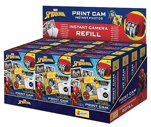 Liscianigiochi 104055 Spiderman Refill, Nachfüllpackungen für Spider-Man Print CAM, M von Liscianigiochi