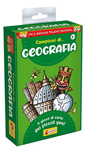 Lisciani Spiele - I'm a Genius Geographie, 92307, ab 5 Jahren von Liscianigiochi