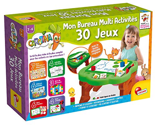 Lisciani – Spiele educatifs – fr58723 – Mein erstes Büro Multi teilig 30 Spiele von Liscianigiochi