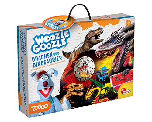 Lisciani - WOOZLE GOOZLE - Experimentierkasten Drache und Dinosaurier - Für Kinder - Ab 8 Jahren - Kit Beliebte Mythen von Drachen und Dinosauriern - Spaßige und fesselnde Experimente von Liscianigiochi