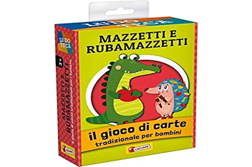 Liscianigiochi, Ludoteca Le Carte dei Kids Mazzetti und Rubamazzetti Gesellschaftsspiel, Mehrfarbig, 85804 von Liscianigiochi