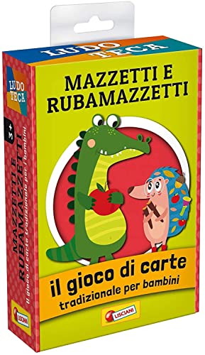 Liscianigiochi, Ludoteca Le Carte dei Kids Mazzetti und Rubamazzetti Gesellschaftsspiel, Mehrfarbig, 85804 von Liscianigiochi