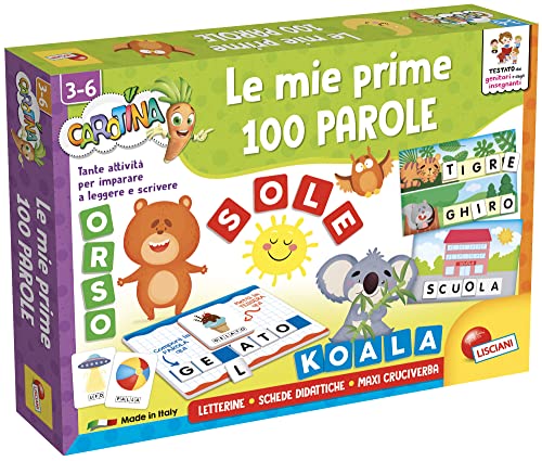 Liscianigiochi 100453 Lisciani Giochi Carotina Maxi Mon Prime 100 Worte, S von Liscianigiochi