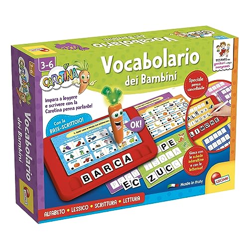 Liscianigiochi 102327 CAROTINA SPRECHER Stift Vokabelschreiber für Kinder von Liscianigiochi