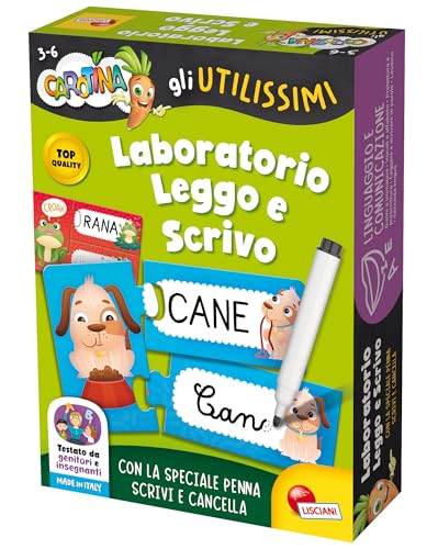 Liscianigiochi 102808 CAROTINA DIE NÜTZLICHEN Legenden UND SCHREIBLICHEN LABORATOR von Liscianigiochi