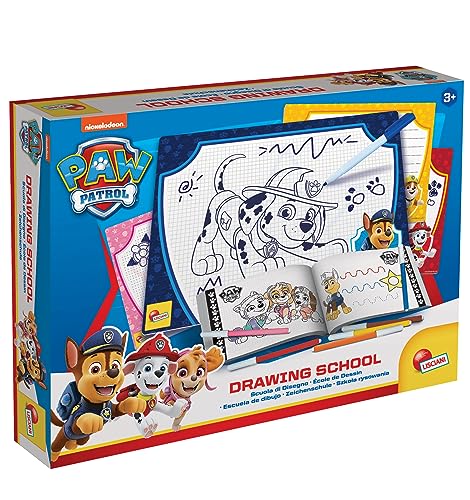 Liscianigiochi 103317 Drawing School, Paw Patrol Schreib-und Löschtafeln von Liscianigiochi