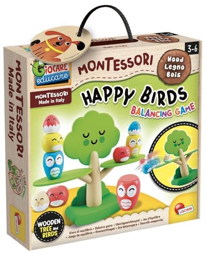 Liscianigiochi Montessori Holz Baum Balance von Liscianigiochi