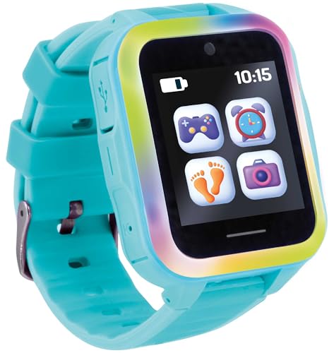 Lisciani - HI TECH PÄDAGOGISCHE MIO-UHR - Intelligente SmartWatch für Kinder ab 5 Jahren - Mit Dual-Kamera - 10 Geschicklichkeitsspiele - Exklusive My Pet App, um seine Emotionen zu verstehen von Liscianigiochi