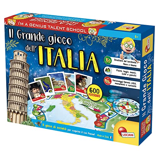 Liscianigiochi 51156 Das Große Spiel Italiens, Mehrfarbig, 6 x 38,8 x 28,5 cm; 700 Gramm Liscianigiochi 51156 Das Große Spiel Italiens, Mehrfarbig, 6 x 38,8 x 28,5 cm; 700 Gramm von Liscianigiochi