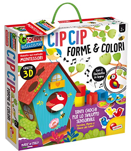 Liscianigiochi 80168 Montessori Cip Formen und Farben Lernspiel, Mehrfarbig Liscianigiochi 80168 Montessori Cip Formen und Farben Lernspiel, Mehrfarbig von Liscianigiochi