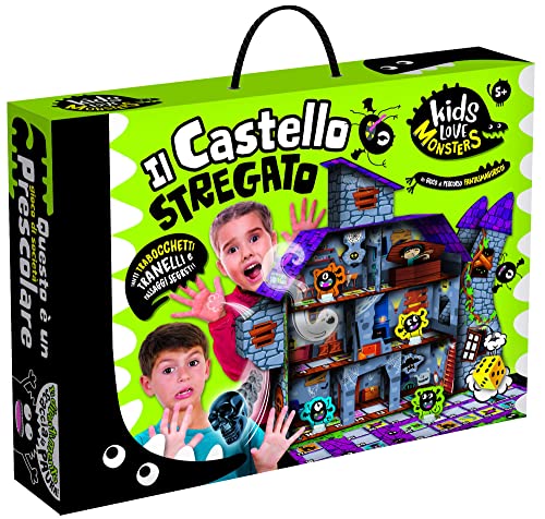 Liscianigiochi 82711 Kids Love Monsters Castello Stregato Spiel, Mehrfarbig von Liscianigiochi