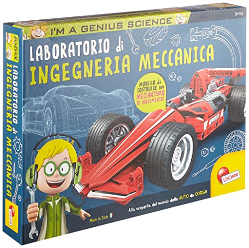 Liscianigiochi 84272 Indy 500 Vai I'm a Genius Maschinenbau Labor, Mehrfarbig, 38.8 x 5.7 x 28.5 cm von Liscianigiochi