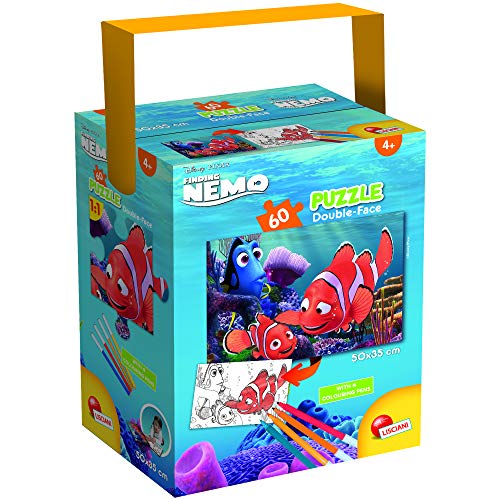 Liscianigiochi 86184 Disney a Tub Mini 60-Nemo Puzzle für Kinder, Mehrfarbig von Liscianigiochi