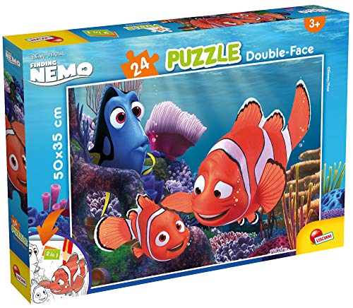 Liscianigiochi 86481 Disney DF Plus 24 Nemo Finding Dory Puzzle für Kinder, Mehrfarbig von Liscianigiochi