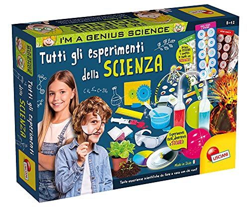 Liscianigiochi 88713 I'm Genius Alle Experimente der Wissenschaft exklusiv von Amazon, Mehrfarbig von Liscianigiochi