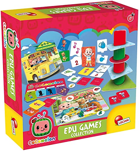 Liscianigiochi 90914 Cocomelon Collection Educational Games Baby, Multi-Coloured von Liscianigiochi