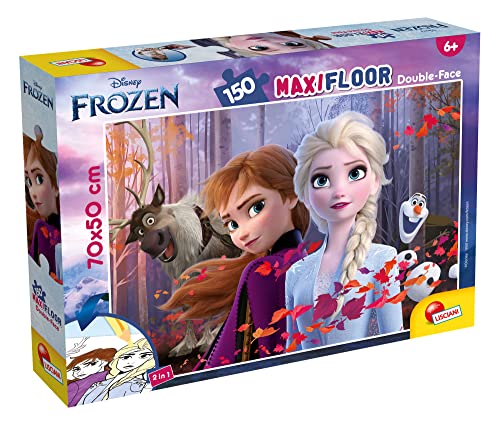 Liscianigiochi 91799 Disney Puzzle Df Maxi Floor 150 Frozen, Nicht Zutreffend von Liscianigiochi