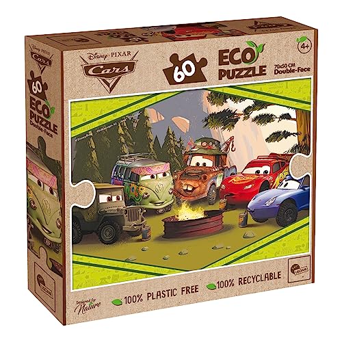 Liscianigiochi 91867 Disney Eco Puzzle Df Cars 60 von Liscianigiochi