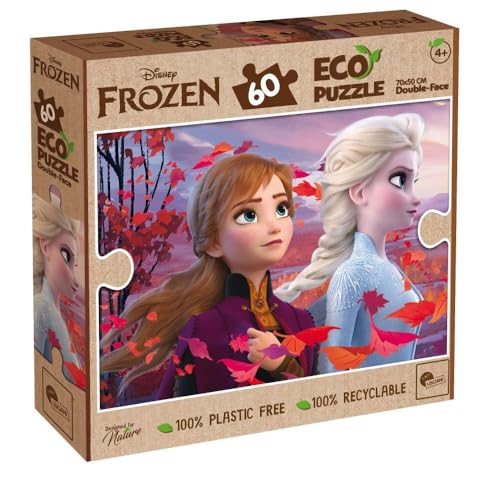 Liscianigiochi 91881 Disney Eco Puzzle Df Frozen 60 von Liscianigiochi