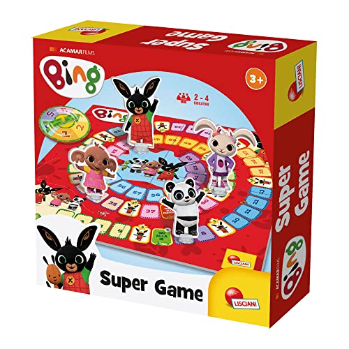 Lisciani 92116, Bing Super Game 2 bis 4 Spieler von Liscianigiochi