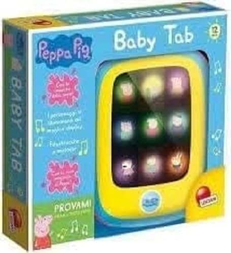 Liscianigiochi 92246 Wutz Baby Spielen und Lernen, Peppa Pig Tab, M von Liscianigiochi