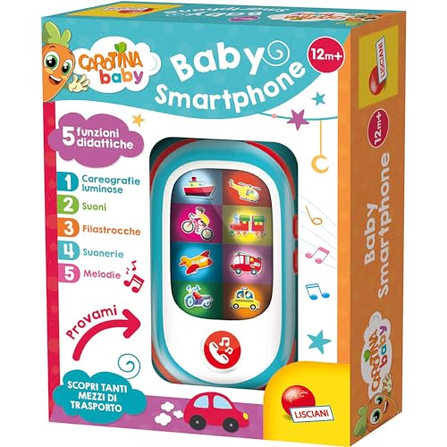 Liscianigiochi 95032 Carotina Baby Smartphone LED, Nicht zutreffend, S von Liscianigiochi