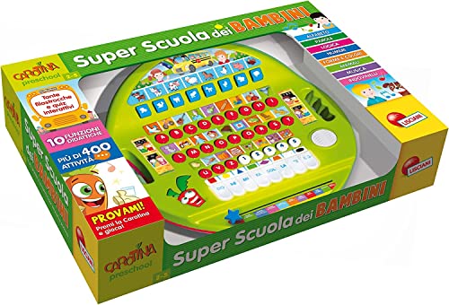 Liscianigiochi 95070 Karotine Carotin Super Schule für Kinder, Nicht zutreffend, Large von Liscianigiochi