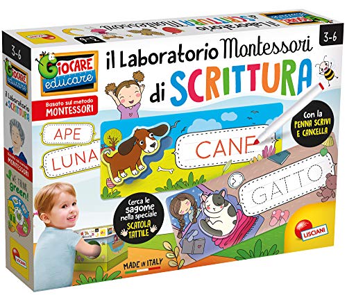 Liscianigiochi 95186, Laboratorio Montessori Maxi Schreib-Labor, Nicht zutreffend von Liscianigiochi