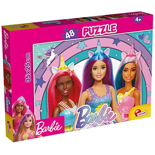 BARBIE PUZZLE M-PLUS 48 - MAGIC UNICORN von Liscianigiochi