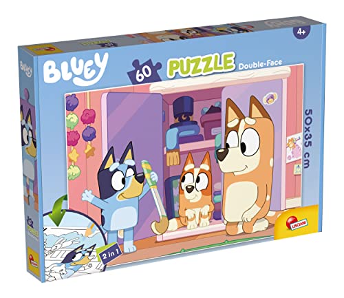 Liscianigiochi 99573 DF Plus, BLUEY Puzzle 60 Teile von Liscianigiochi