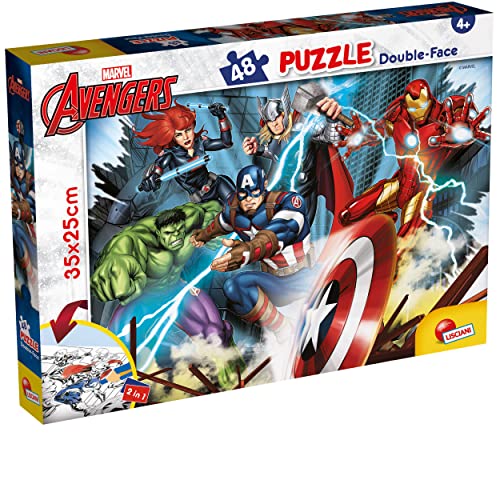 Liscianigiochi 99641 Lisciani Giochi Marvel Puzzle DF M-Plus 48 Avengers von Liscianigiochi