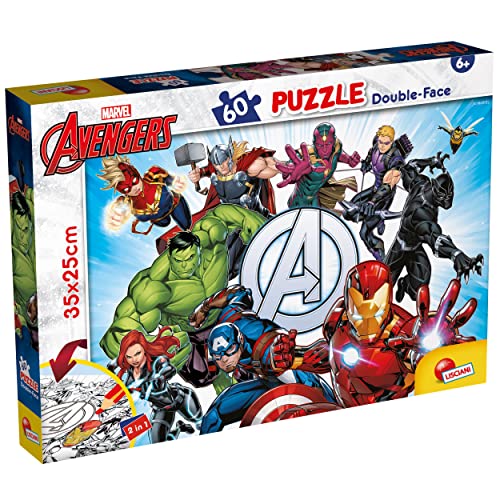 Liscianigiochi 99658 Lisciani Giochi Marvel Puzzle DF M-Plus 60 Avengers von Liscianigiochi