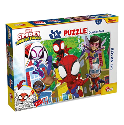 Liscianigiochi 99665 Lisciani Games Marvel Puzzle DF Plus 24 Spidey, This is a Team von Liscianigiochi