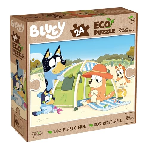 Liscianigiochi Bluey Eco Puzzle df 24, 104802, Mehrfarbig von Liscianigiochi