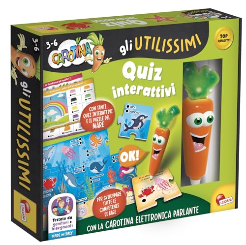 Liscianigiochi - Carotina Der nützliche interaktive Quiz-Stift von Liscianigiochi