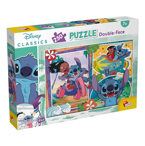 Liscianigiochi Disney Puzzle df Plus 250 lilo and Stitch, 105823, Mehrfarbig, taglia unica von Liscianigiochi