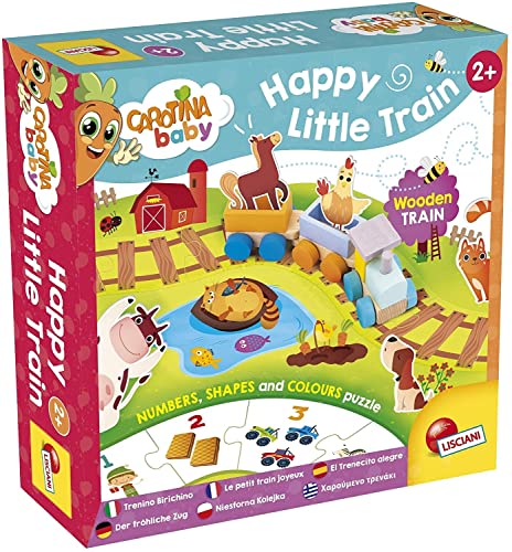 Liscianigiochi EX84005 Lernspiel Baby Holzzug, Mehrfarbig Liscianigiochi EX84005 Lernspiel Baby Holzzug, Mehrfarbig von Liscianigiochi
